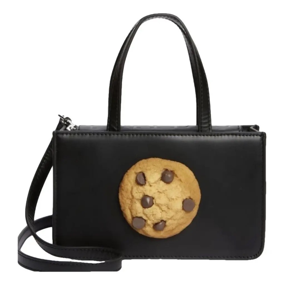Puppets and Puppets Jewel Cookie Leather Top Handle Bag, NWT - Picture 2 of 7